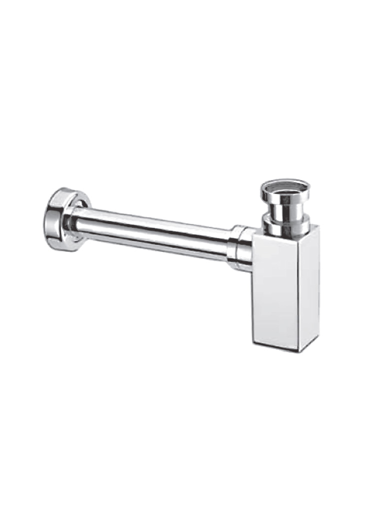 Gaia Mobili - accessori rubinetteria - complementi - rubinetteria - RFG300 - Sifone lavabo squadrato