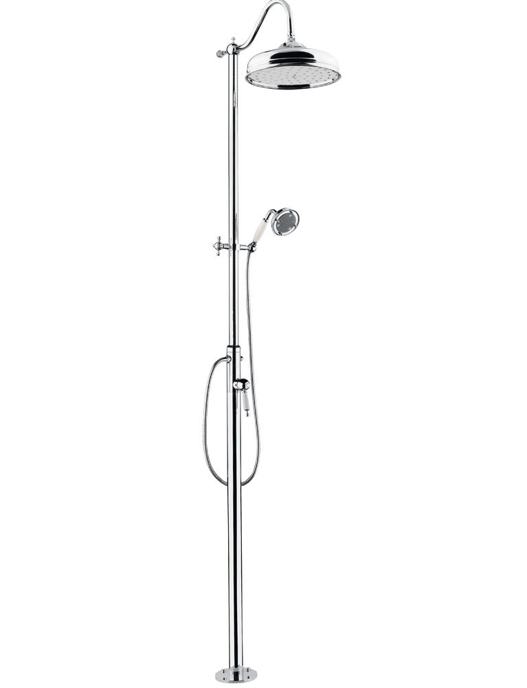 Gaia mobili - collection - faucets - Canterbury - RF508 - Complete shower alves Ø 300 mm