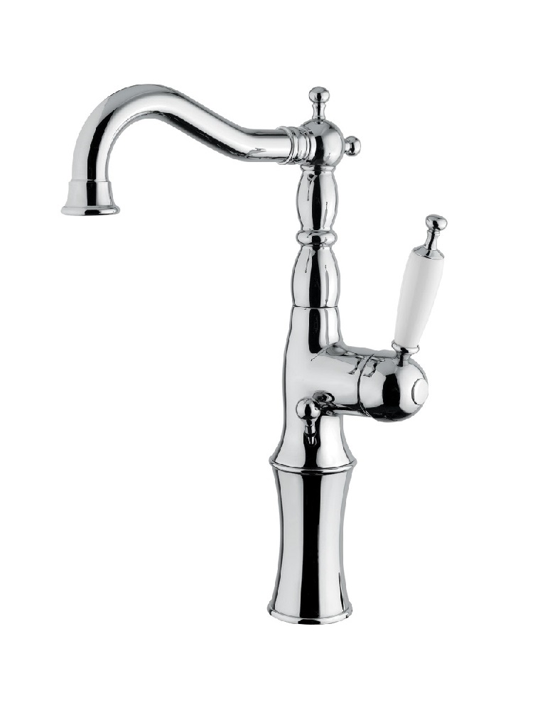 Gaia mobili - collection - faucets - Canterbury - RB6317 - Single hole basin mixer with extensiono con prolunga