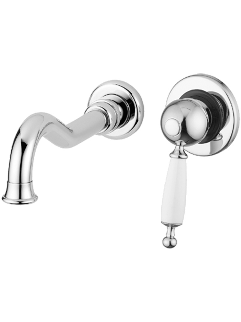 Gaia mobili - collection - faucets - Canterbury - RB6345 - Wall wash basin mixer (buil-in parts included)