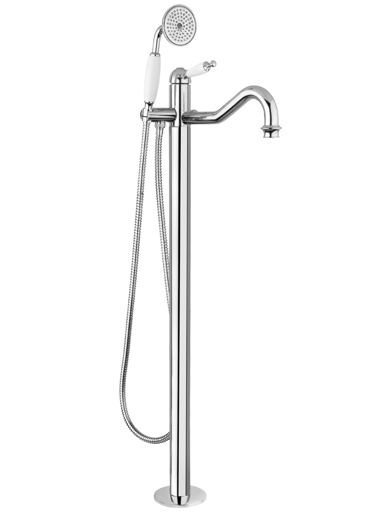 Gaia mobili - collection - faucets - Canterbury - RB6360 - Floor pillar for stuffing bath