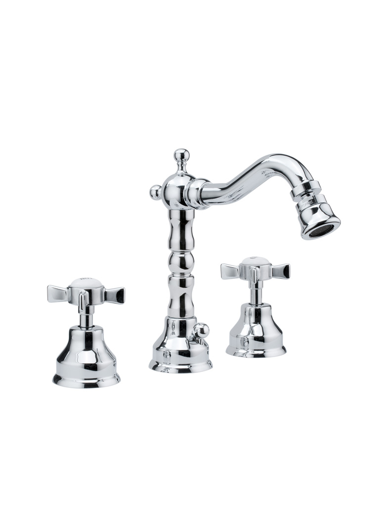 Gaia mobili - collection - faucets - Princeton - RN825 - 3 tap hole bidet mixer