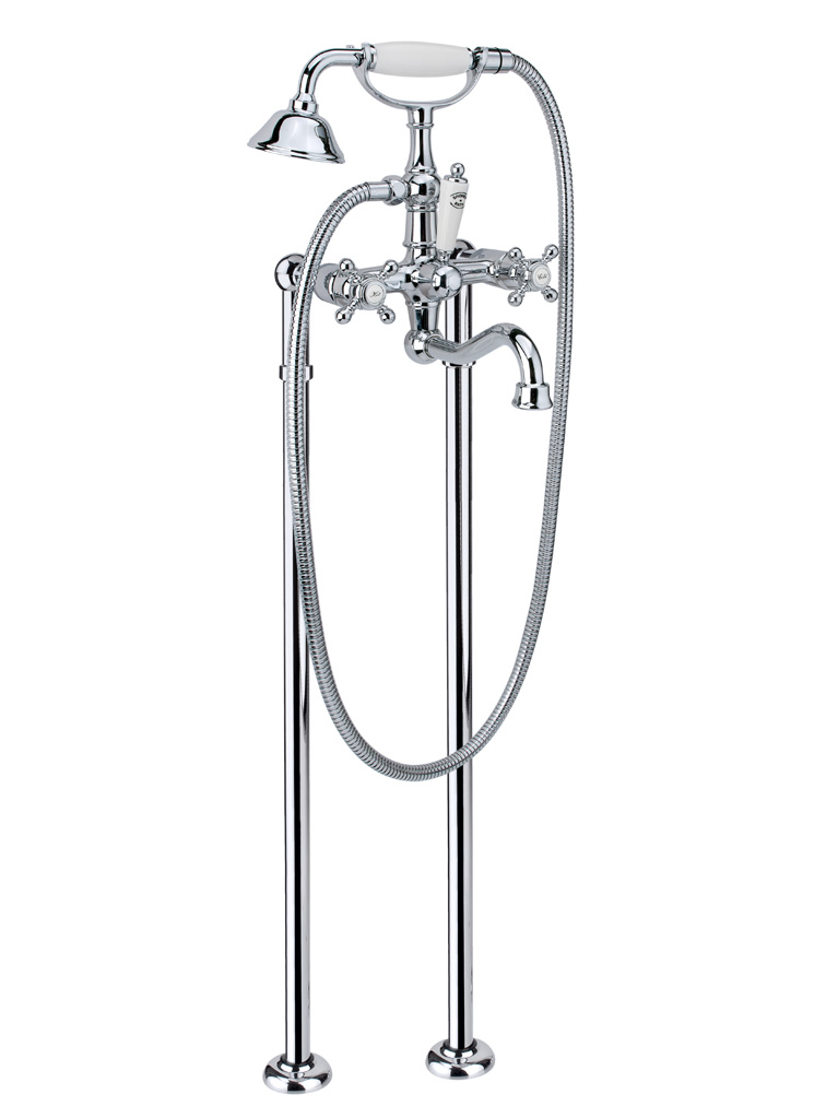 Gaia mobili - collection - faucets - Julia - RN8300/C2 - Bath mixer with floor stand-pipe