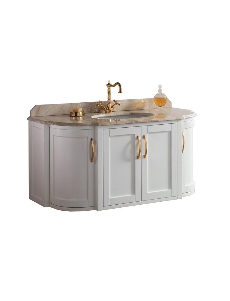 Gaia Mobili - classic - complementi - mobili - babele - lavabo in ceramica con top in marmo