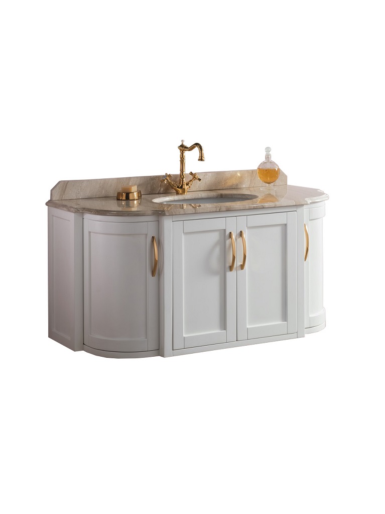 Gaia Mobili - classic - complementi - mobili - babele - lavabo in ceramica con top in marmo