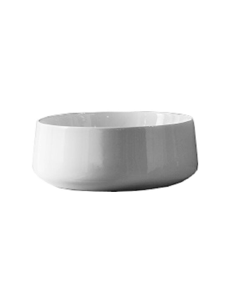 Gaia Mobili - complementi - lavabi - lavabi ceramica - BOWL - lavabo in ceramica da appoggio cm 41X41