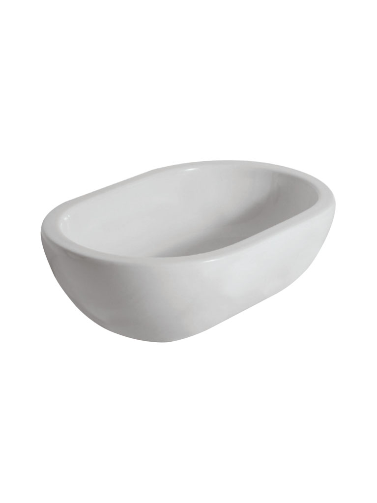 Gaia Mobili - complementi - lavabi - lavabi ceramica - NEWCONCEPT - lavabo in ceramica da appoggio