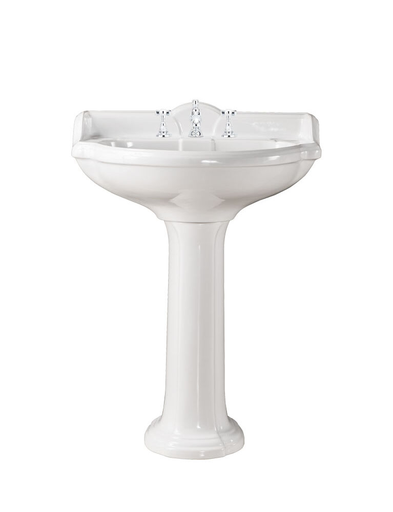 Gaia mobili - collection - sanitaryware - Pompei - PHPM05+PHPM09 - Ceramic washbasin with column