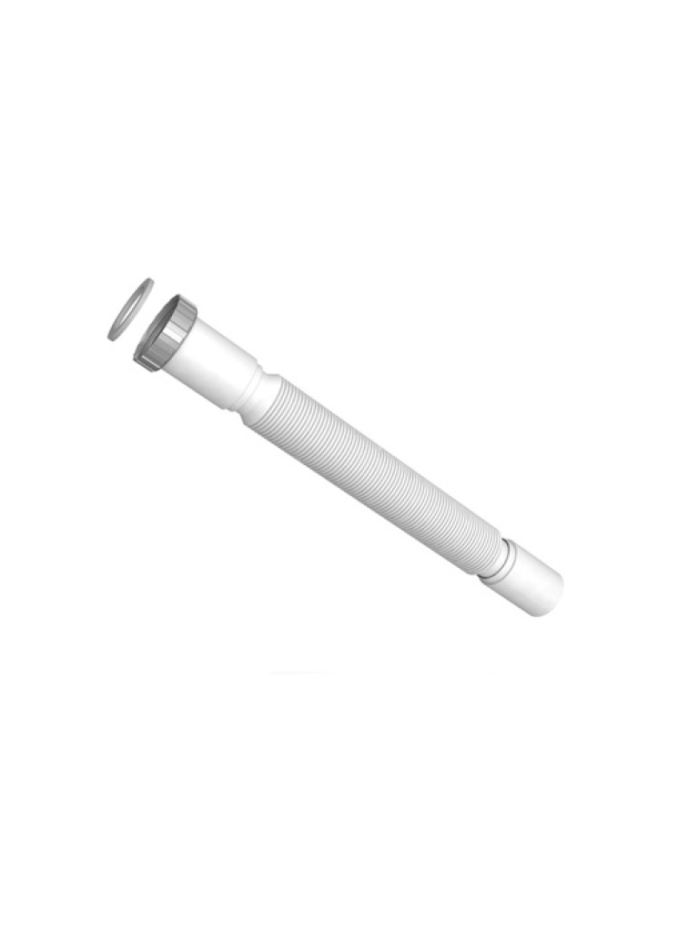 Gaia Mobili - accessori rubinetteria - accessori sanitari - complementi - rubinetteria - sanitari - RFC100 - Sifone tubo flessibile 1" 1/4