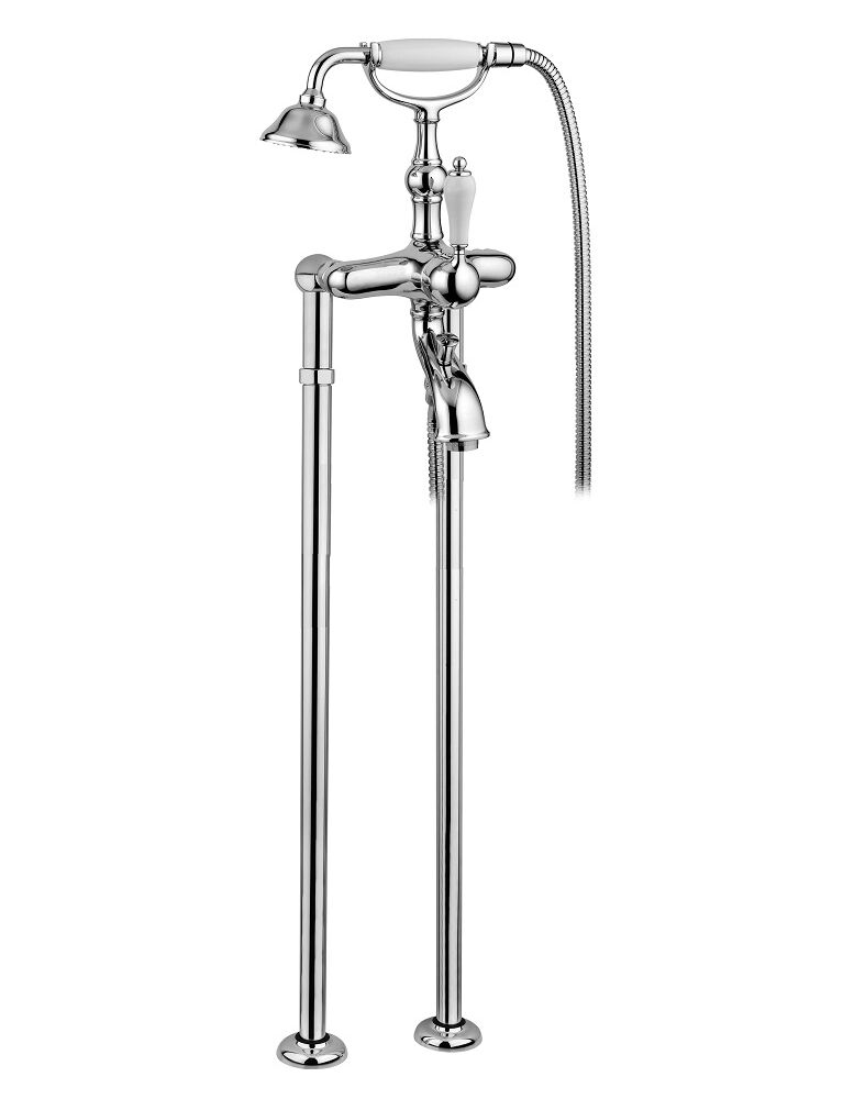 Gaia mobili - collection - faucets - Phoenix - RN3300/C2 - Bath mixer with floor stand-pipe
